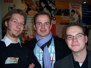 Die Sieger (von links nach rechts) Roman Kremer, Henrik Volpert und Volker Tjaden